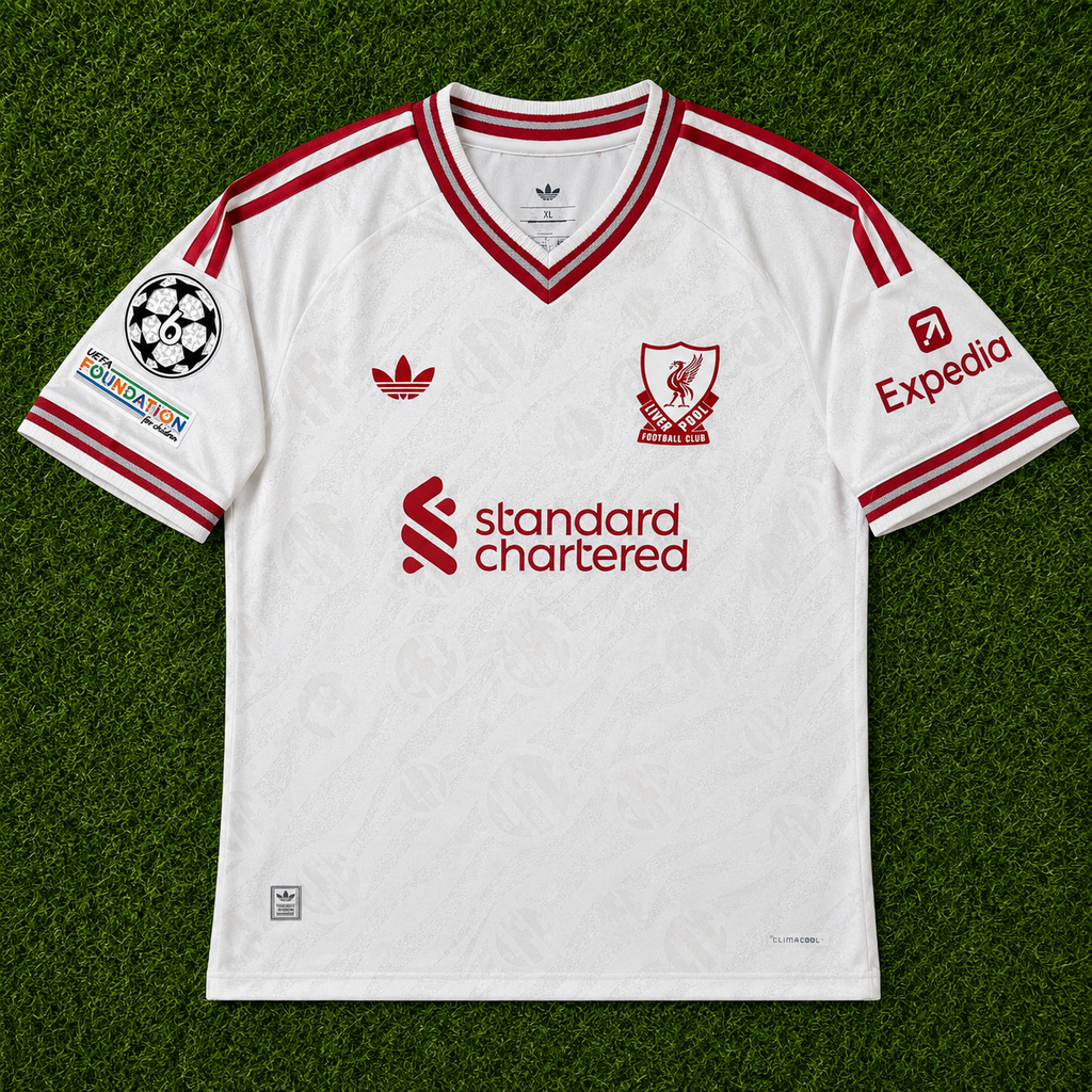 NEW 2026/2027 Liverpool #8 Szoboszlai (Away) Player Version- Slim Fit