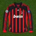 NEW 2006/2007 AC Milan #22 Kaka Champions League (Home) Retro- Slim Fit