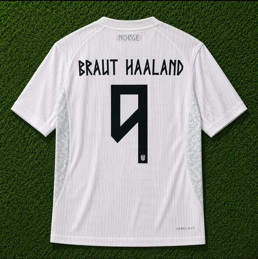 NEW 2026 Norway #9 Haaland (3rd Kit) Player Version- Slim Fit