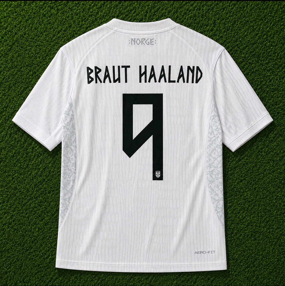 NEW 2026 Norway #9 Haaland (3rd Kit) Player Version- Slim Fit