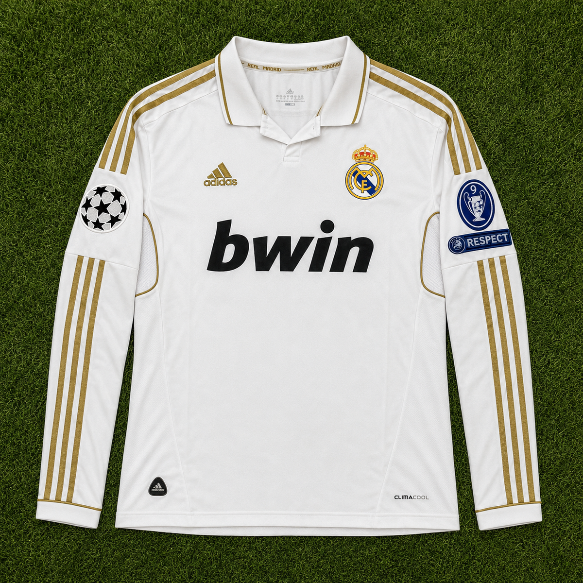 NEW 2011/2012 Real Madrid #7 Ronaldo (Home) Retro- Slim Fit