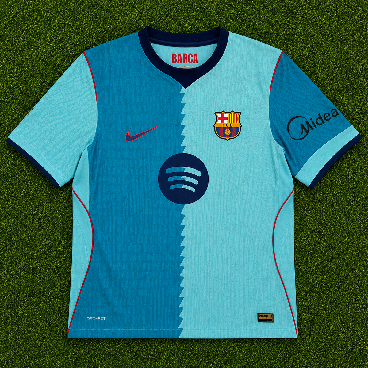 NEW 2026/2027 FC Barcelona #10 Lamine Yamal (3rd Kit) Player Version- Slim Fit