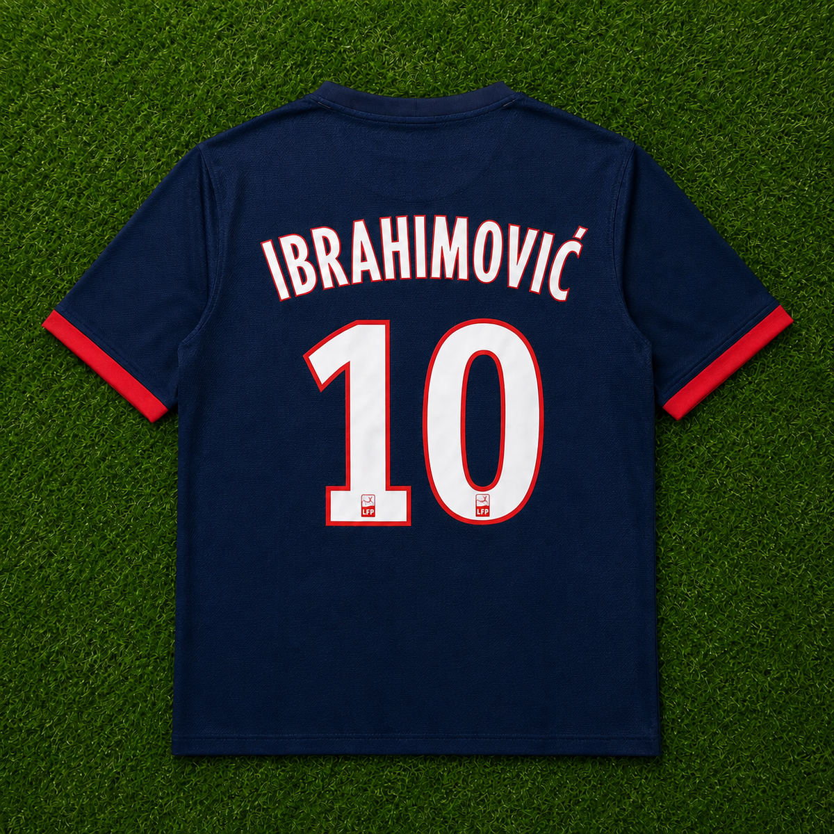 NEW 2013/2014 PSG #10 Ibrahimovic (Home) Retro- Slim Fit