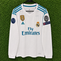 NEW 2017/2018 Real Madrid CL Final #7 Ronaldo (Home) Retro-Slim Fit