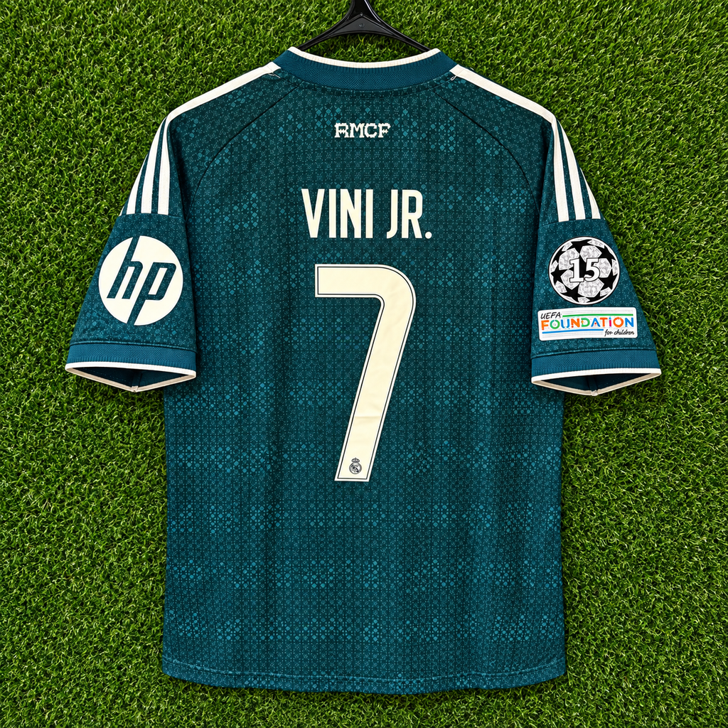 NEW 2026/2027 CL Real Madrid #7 Vini Jr (away) Player version-Slim Fit