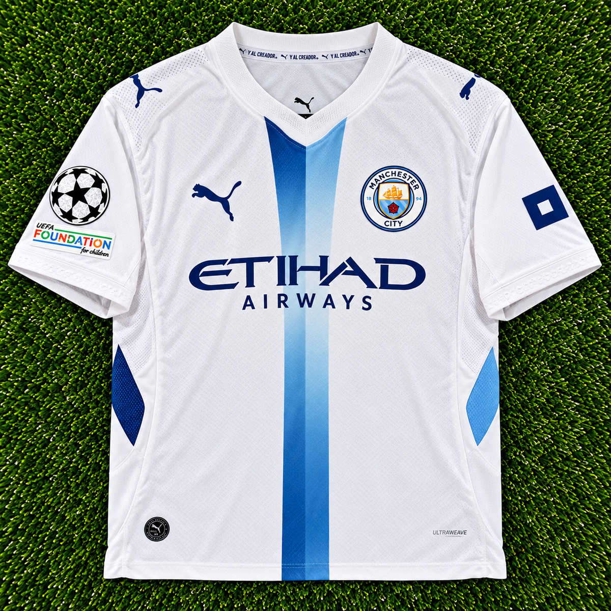 NEW 2026/2027 CL Man City #9 Haaland (3rd Kit) Player Version-Slim Fit