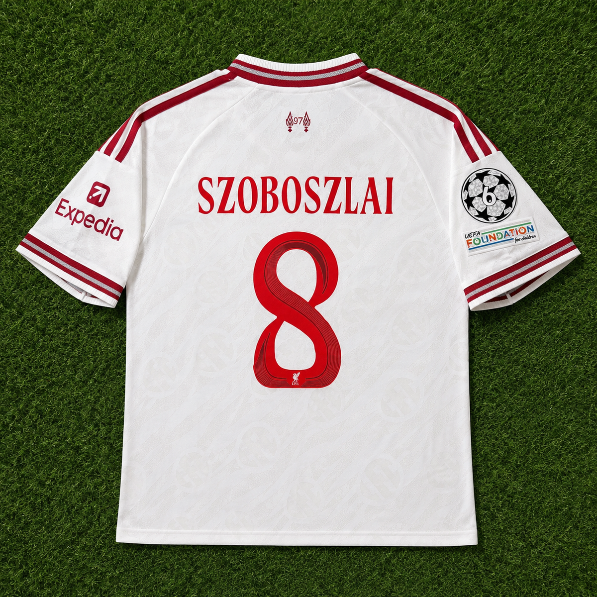 NEW 2026/2027 Liverpool #8 Szoboszlai (Away) Player Version- Slim Fit