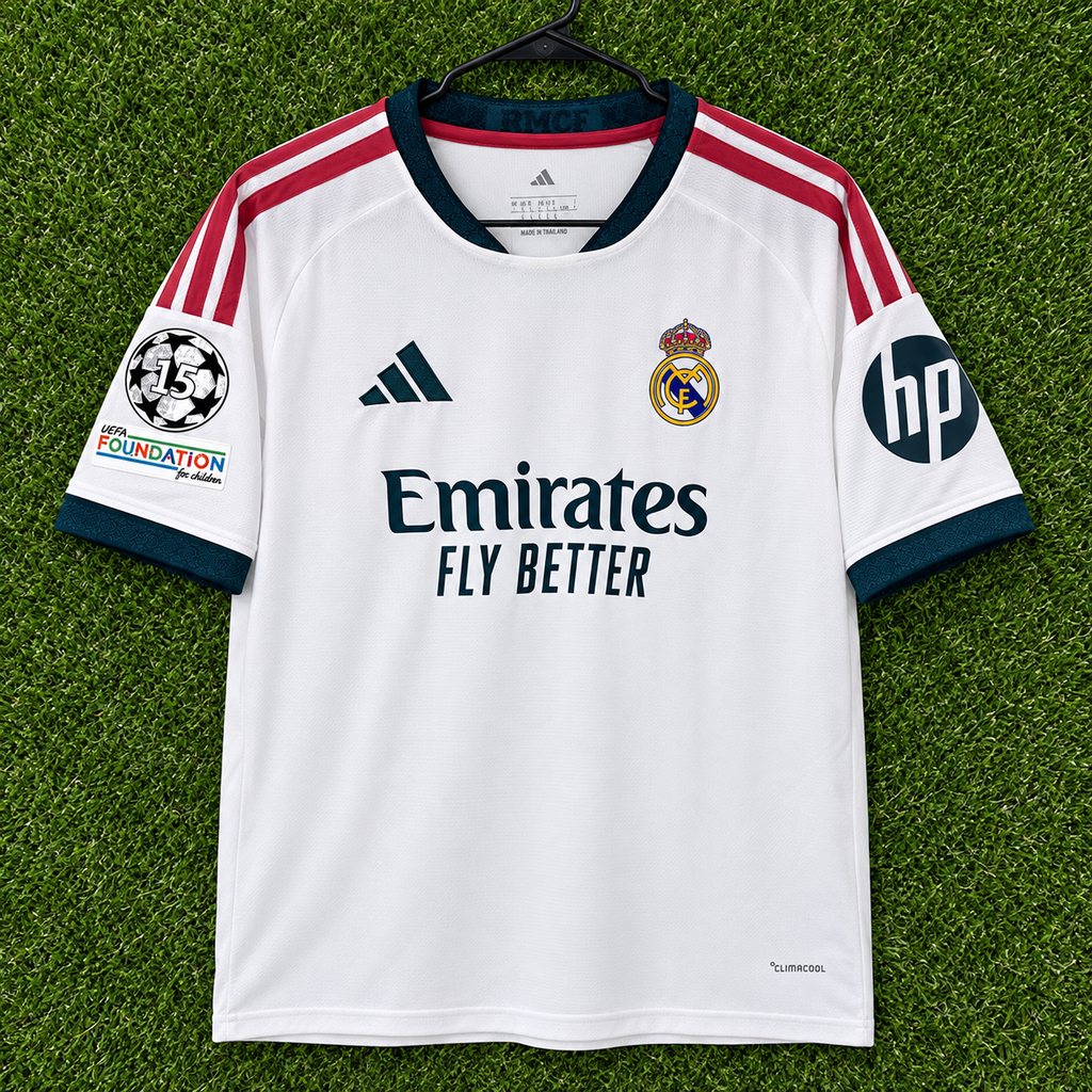 NEW 2026/2027 CL Real Madrid #5 Bellingham (Home) Fan Version-Slim Fit