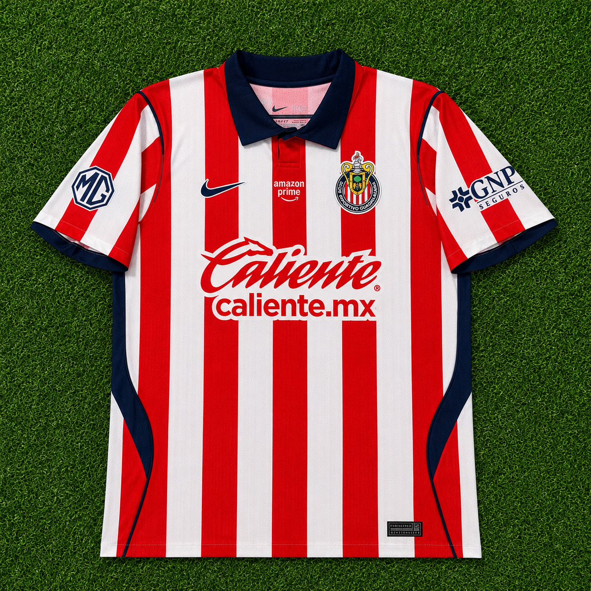 2026/2027 Chivas #25 Alvarado (Home) Player Version- Slim Fit