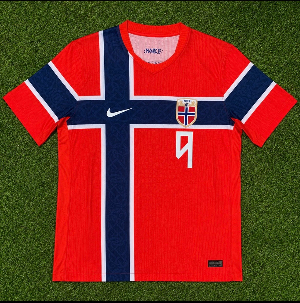 NEW 2026 Norway #9 Haaland (Home) Player Version- Slim Fit