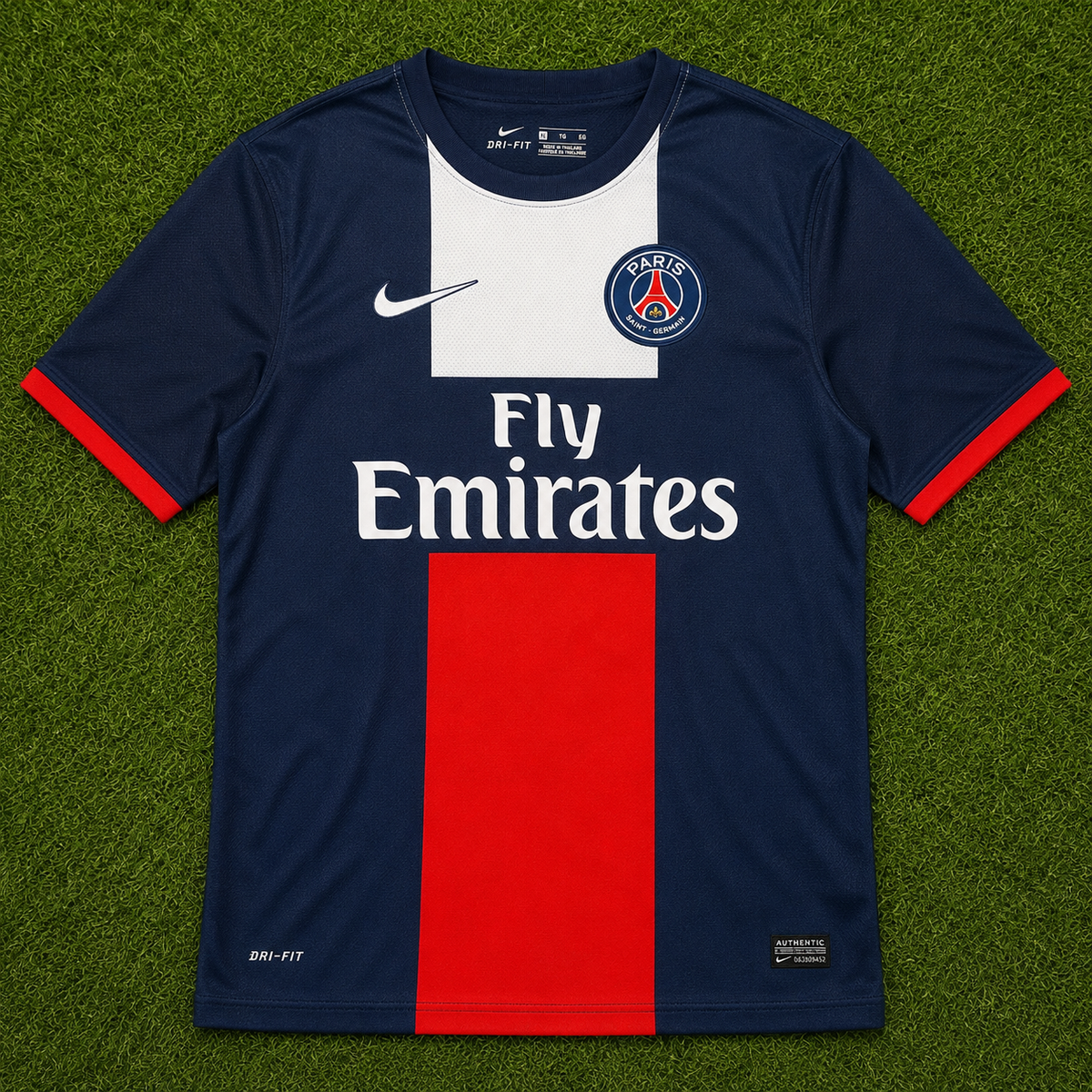 NEW 2013/2014 PSG #10 Ibrahimovic (Home) Retro- Slim Fit