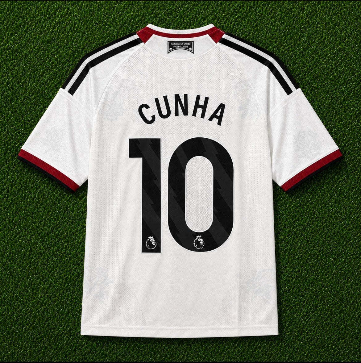 NEW 2026/2027 Man United #10 Cunha (Away) Player Version- Slim Fit