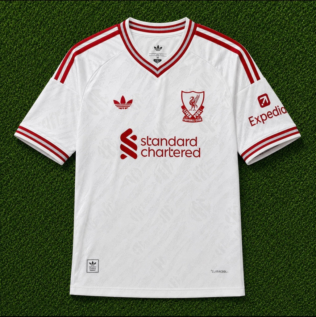 NEW 2026/2027 Liverpool #4 Virgil (Away) Player Version- Slim Fit