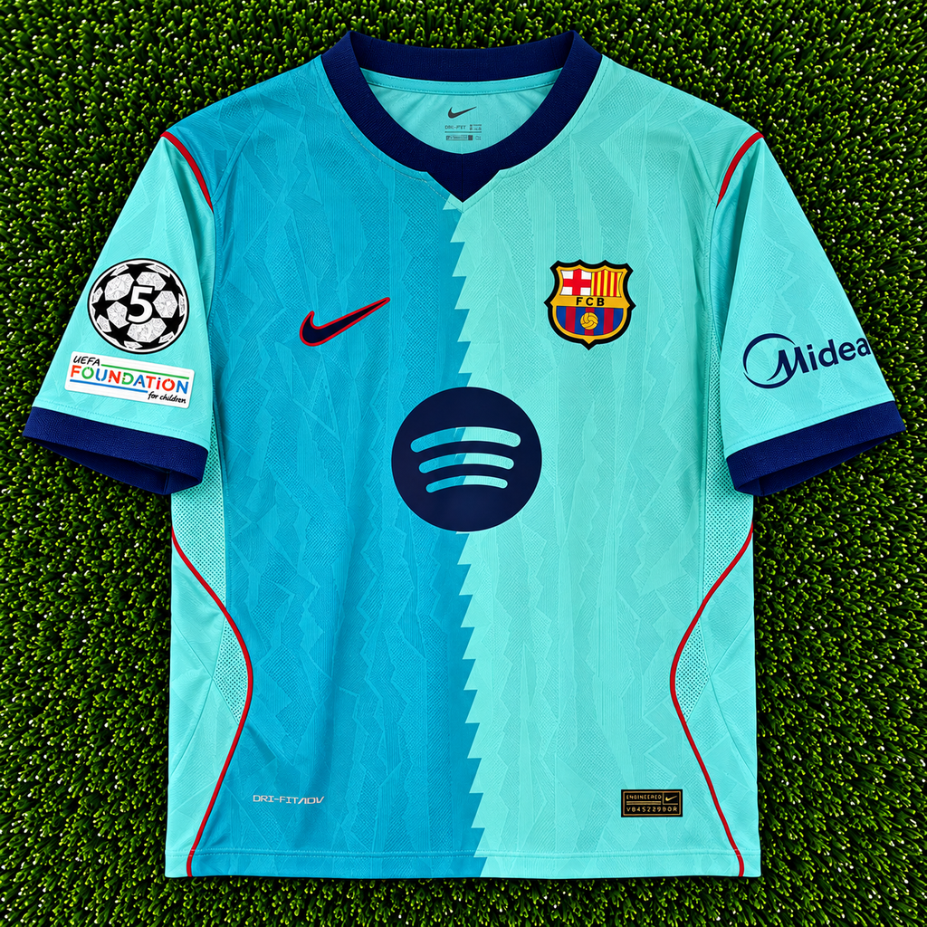 NEW 2026/2027 CL FC Barcelona #17 Gordon (3rd Kit) Player Version-Slim Fit