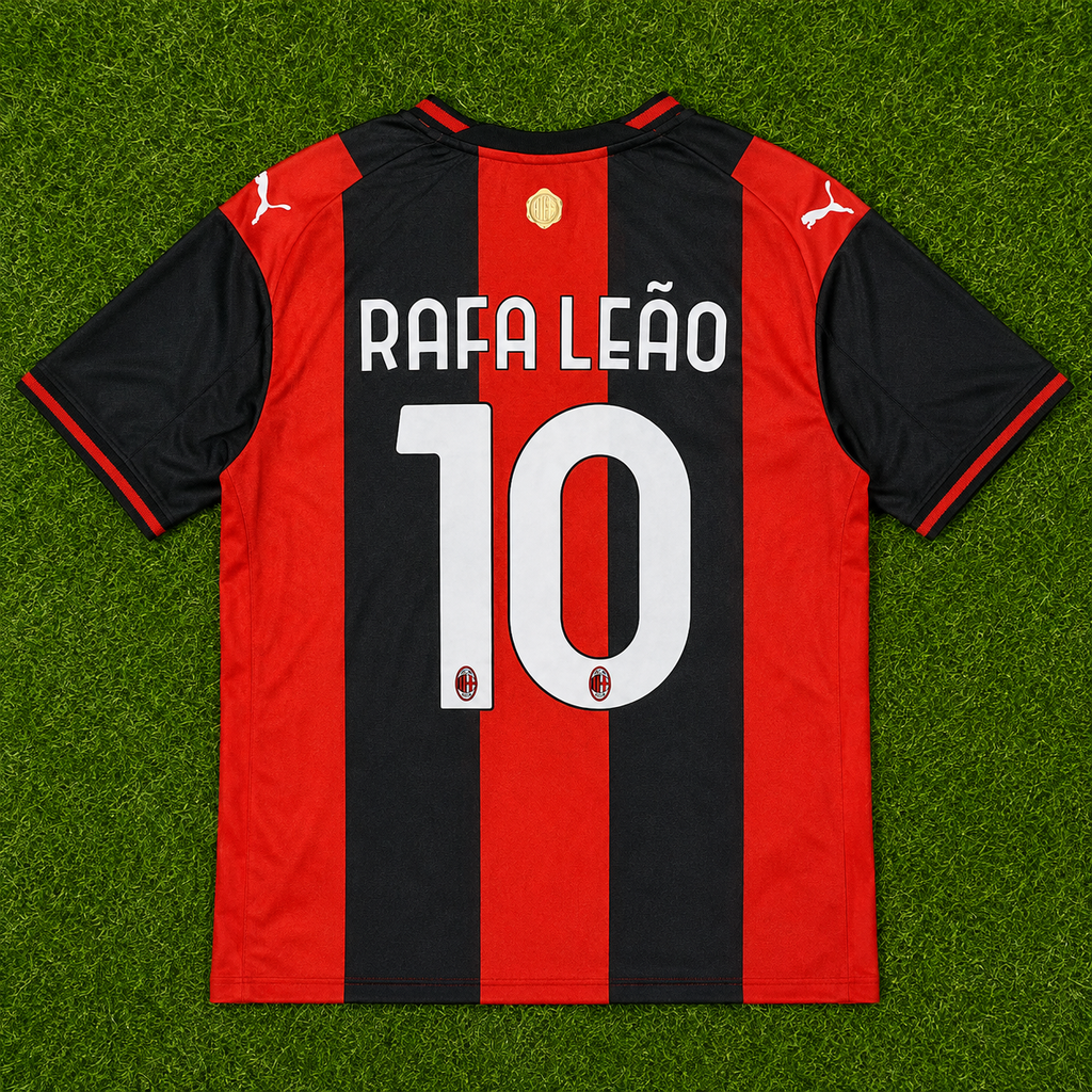 2026/2027 AC Milan #10 Rafa Leão (Home) Player Version- Slim Fit