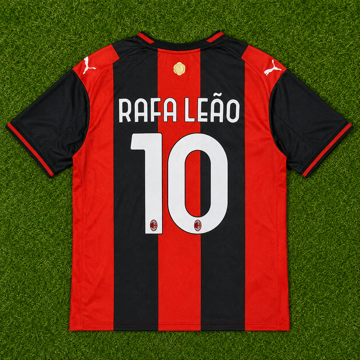 2026/2027 AC Milan #10 Rafa Leão (Home) Player Version- Slim Fit