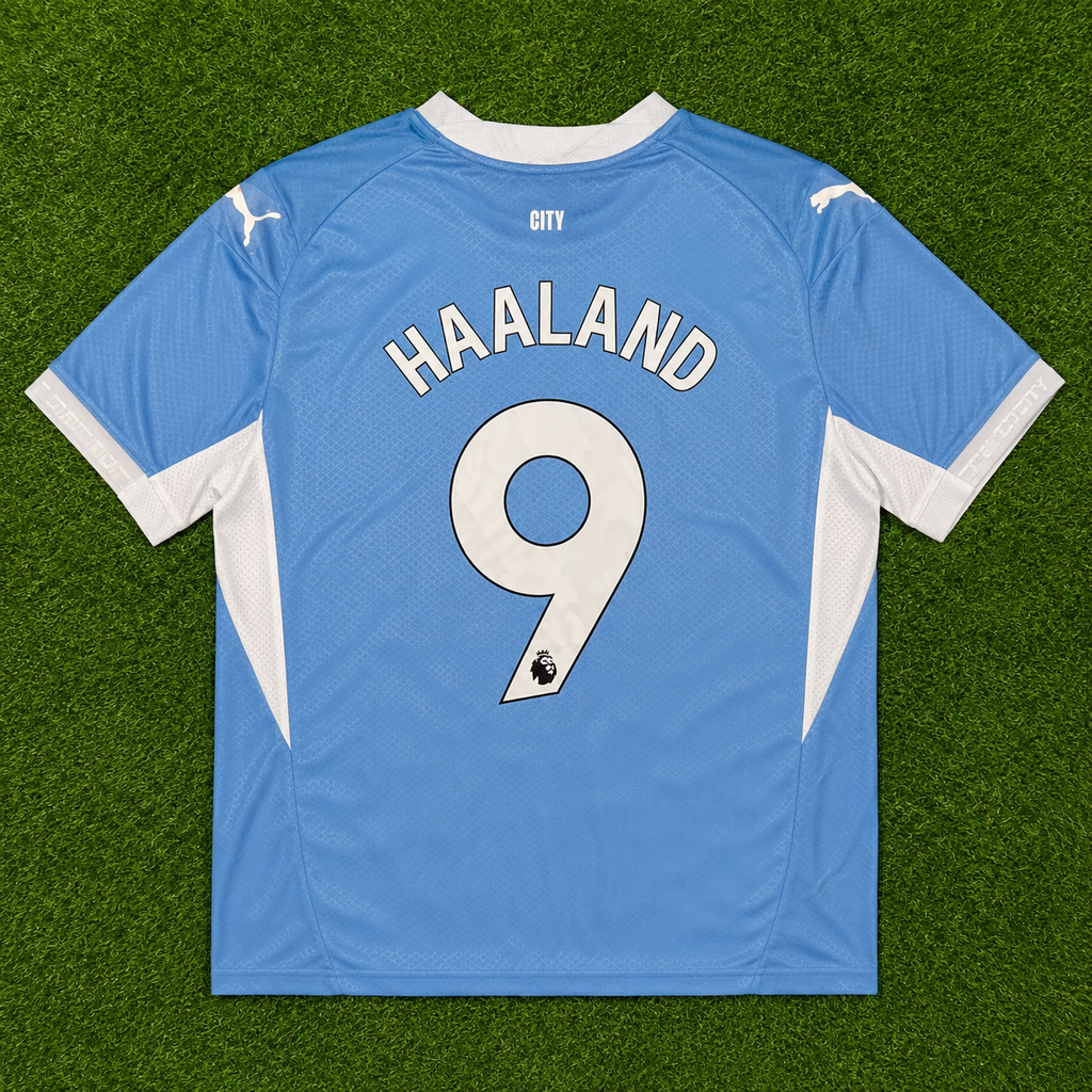 2026/2027 Manchester City #9 Haaland (Home) Player Version- Slim Fit