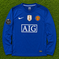 2008/2009 Manchester United #7 Ronaldo (Away) Retro- Slim Fit