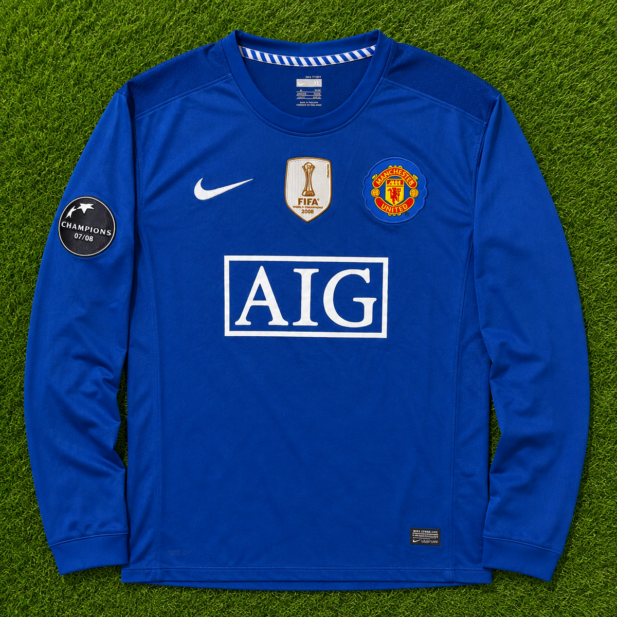 2008/2009 Manchester United #7 Ronaldo (Away) Retro- Slim Fit