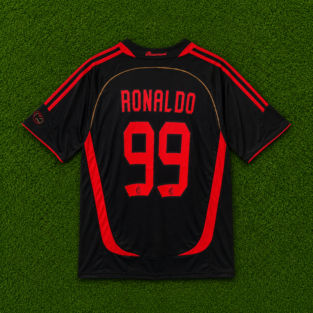 2006/2007 AC Milan #99 Ronaldo (3rd Kit) Retro- Slim Fit