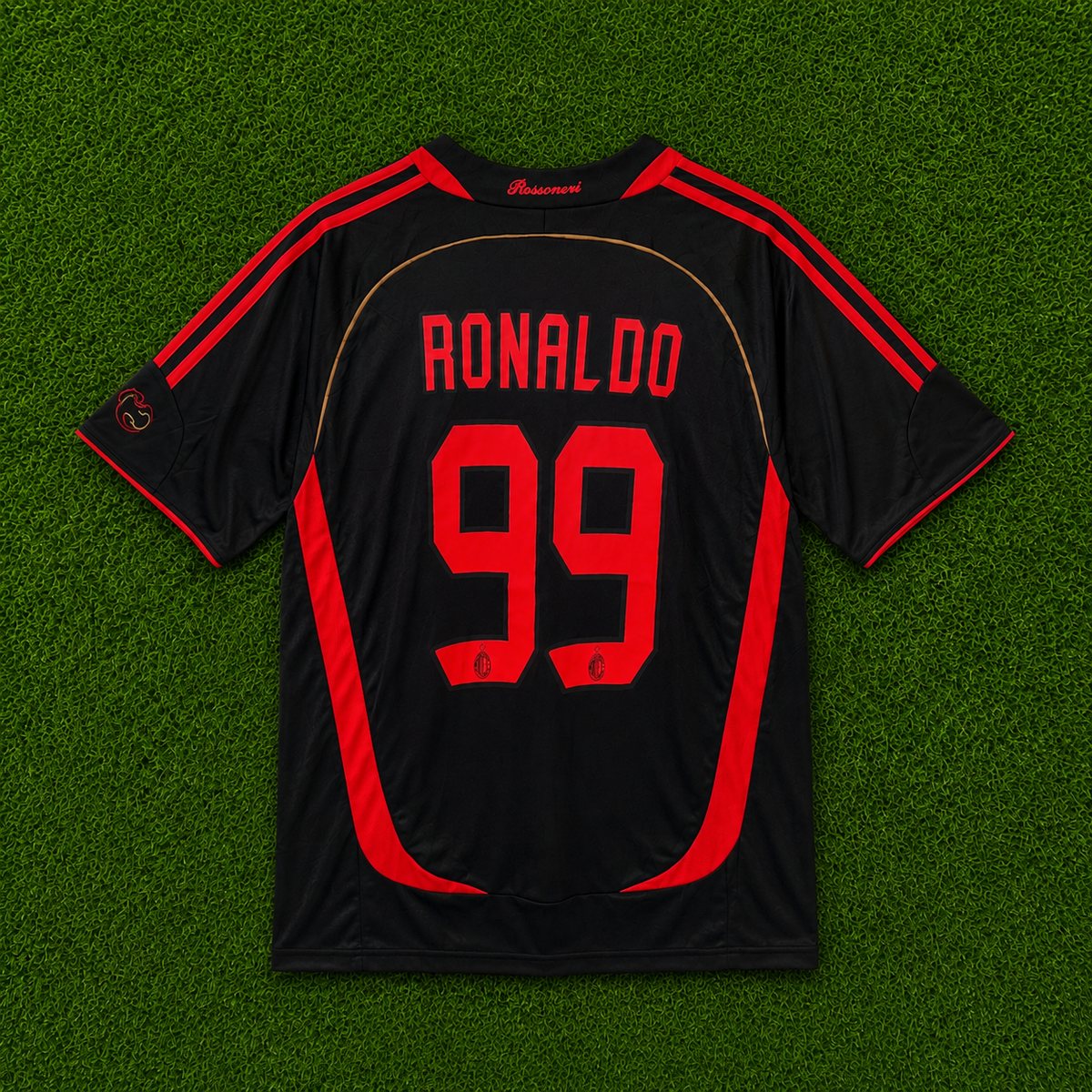2006/2007 AC Milan #99 Ronaldo (3rd Kit) Retro- Slim Fit