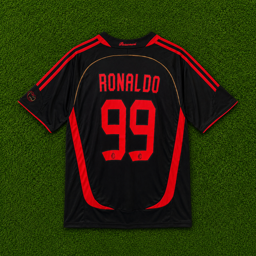 2006/2007 AC Milan #99 Ronaldo (3rd Kit) Retro- Slim Fit
