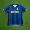 2007/2008 Inter Milan #8 Ibrahimovic (Home) Retro- Slim Fit