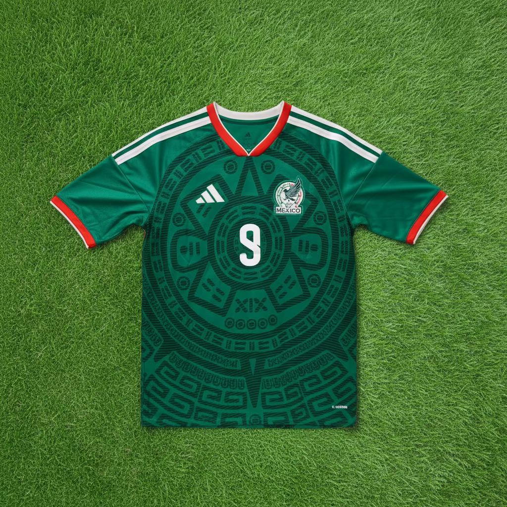 2026 Mexico #9 Raul (Home) Fan Version- Slim Fit