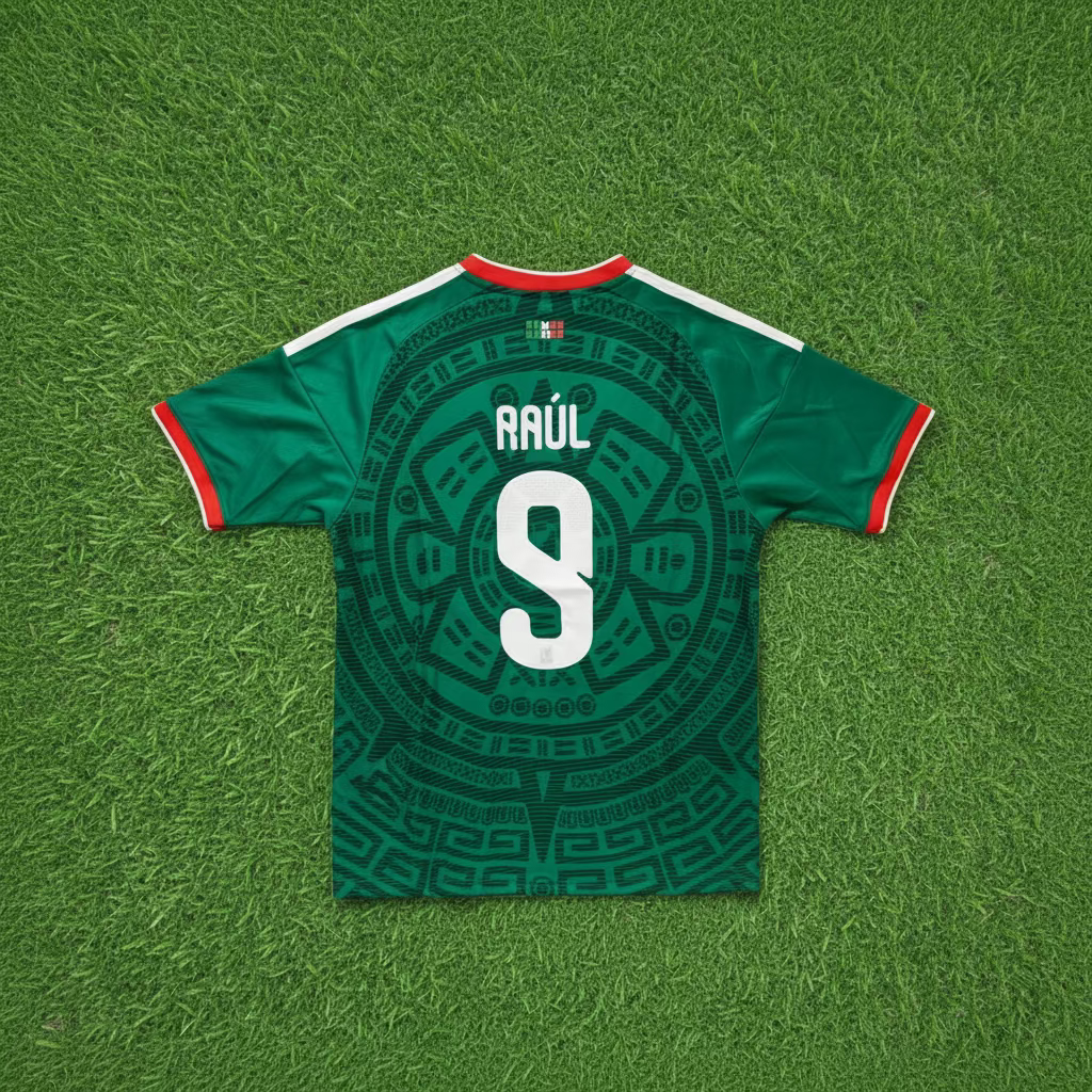 2026 Mexico #9 Raul (Home) Fan Version- Slim Fit