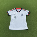 2026 Mexico #9 Raul (Away) Retro- Slim Fit - Womens
