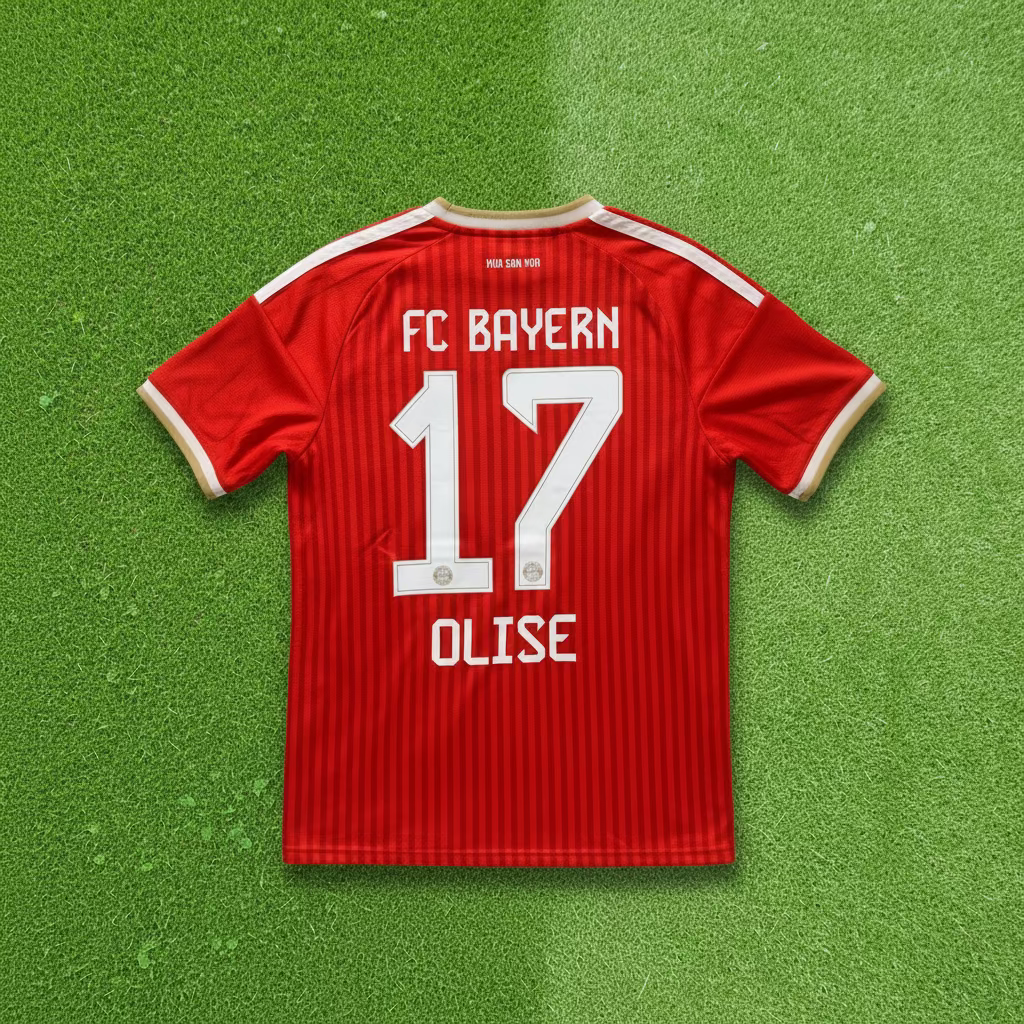 2026/2027 Bayern #17 Olise (Home) Fan version- Slim Fit