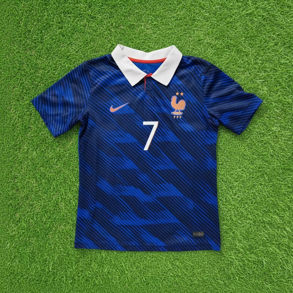 2026 France #7 Dembele (Home) Fan Version- Slim Fit