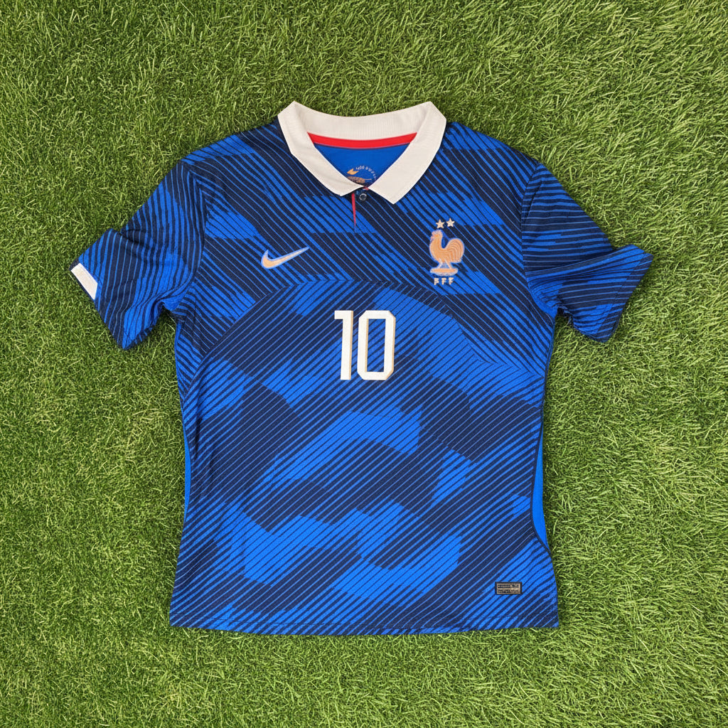 2026 France #10 Mbappe (Home) Fan Version- Slim Fit