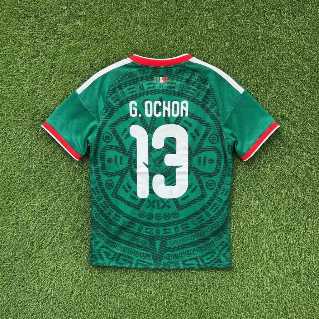 2026 Mexico #13 G. Ochoa (Home) Fan Version- Slim Fit