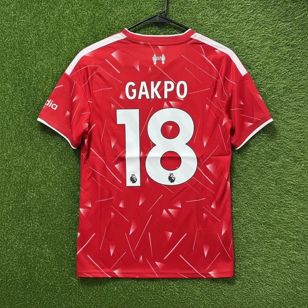 2026/2027 Liverpool #18 Gakpo (Home) Fan Version- Slim Fit
