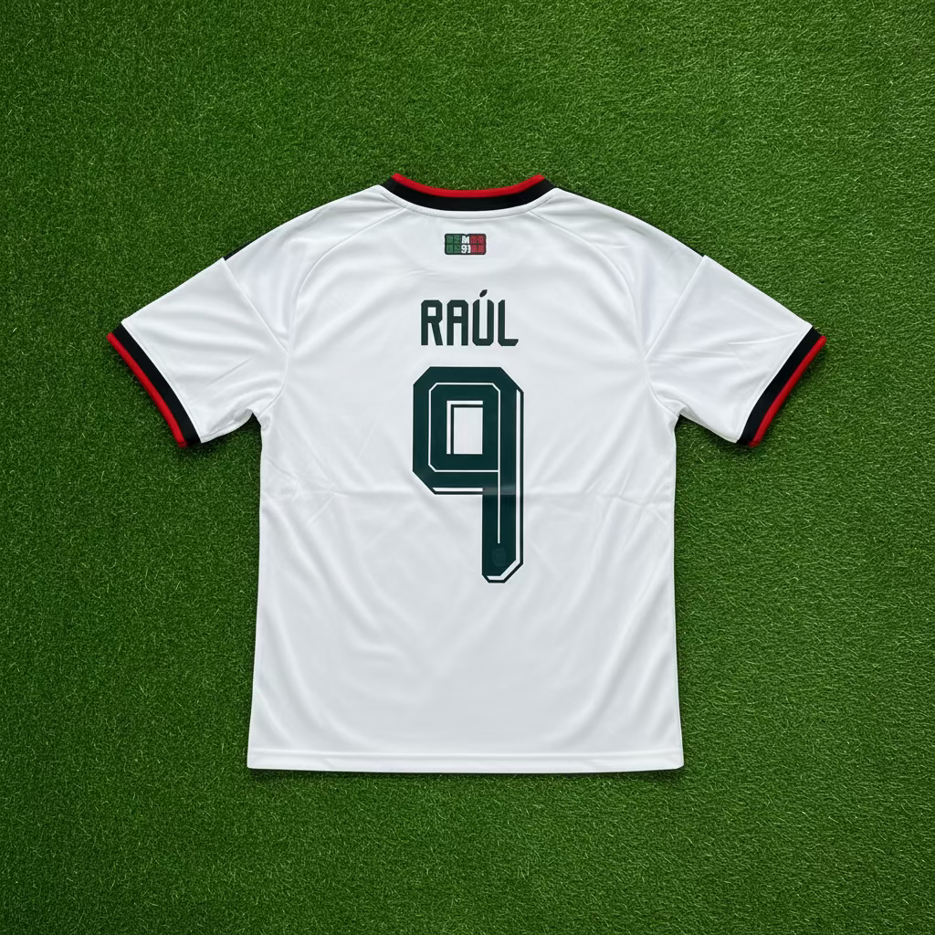 2026 Mexico #9 Raul (Away) Fan Version- Slim Fit