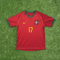 2006 Portugal #17 C.Ronaldo (Home) Retro- Slim Fit