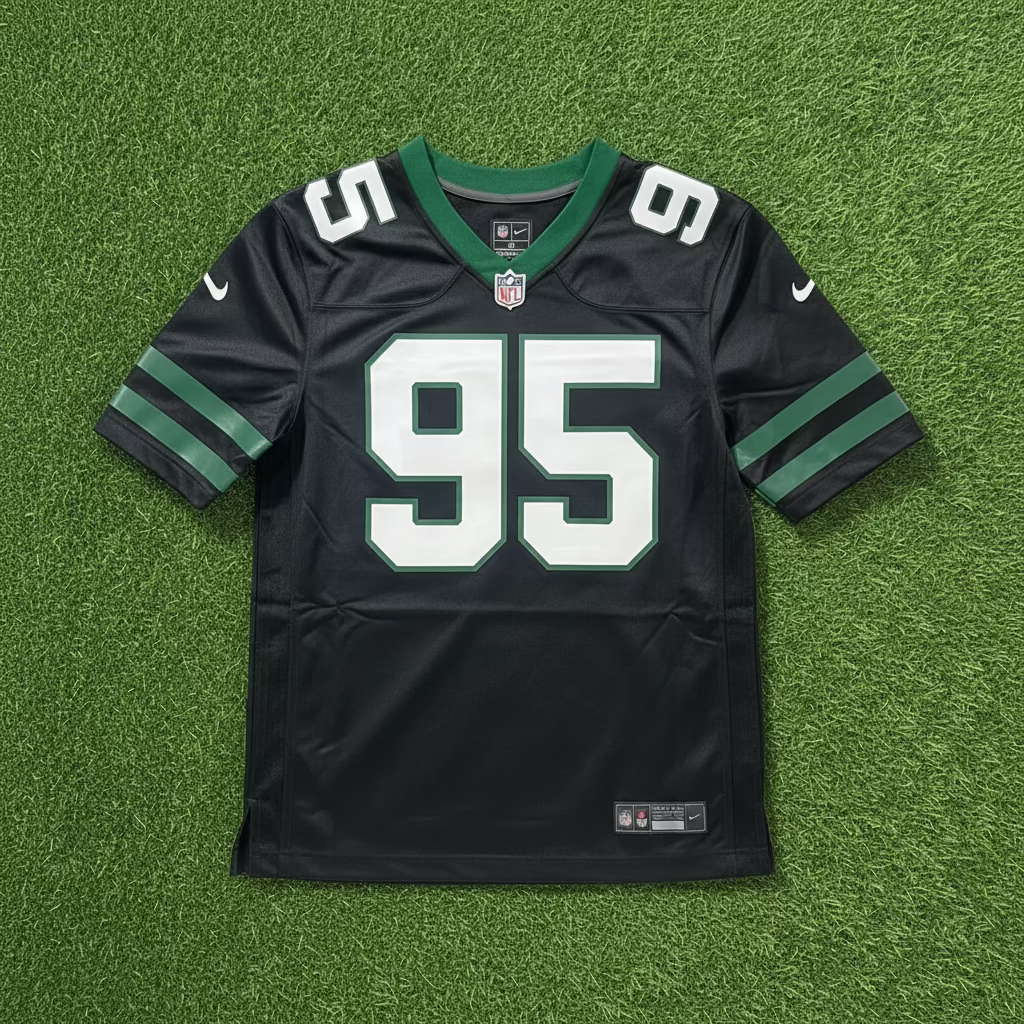 New York Jets #95 Williams (Home) Authentic