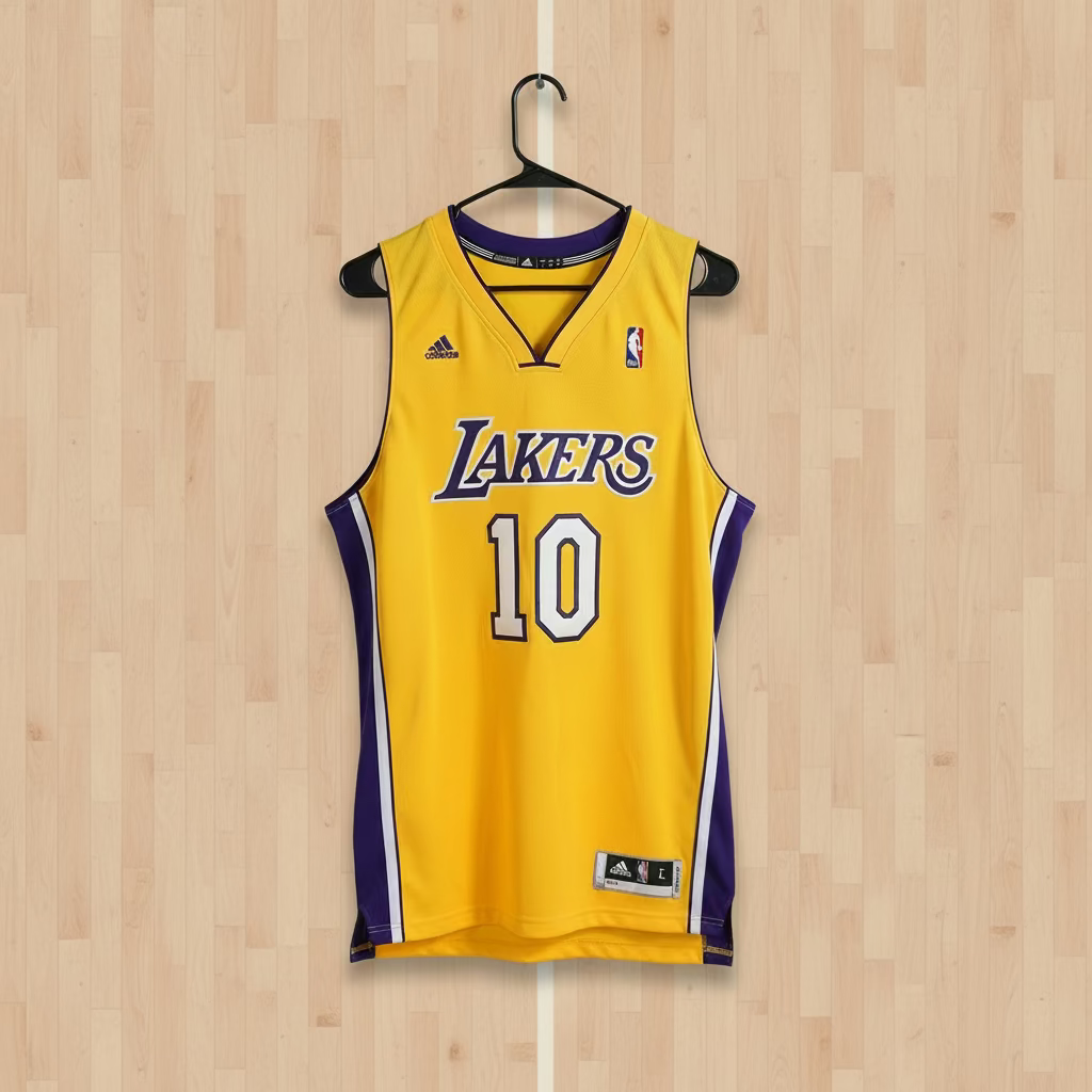 Lakers #10 Nash (Home) Authentic