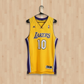 Lakers #10 Nash (Home) Authentic