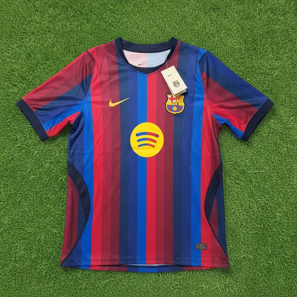 2026/2027 FC Barcelona #10 Lamine Yamal (Home) Fan Version- Slim Fit