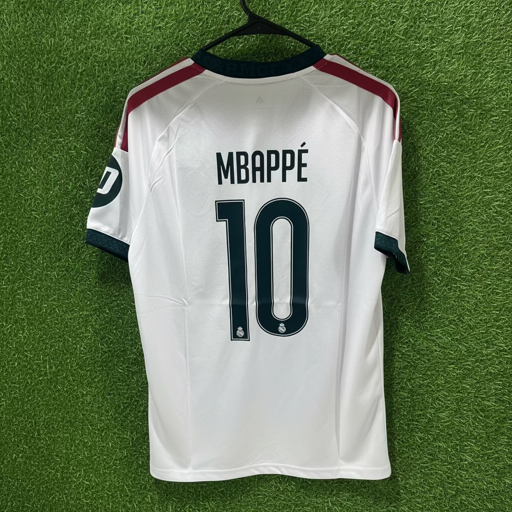 2026/2027 Real Madrid #10 Mbappe (Home) Fan Version- Slim fit