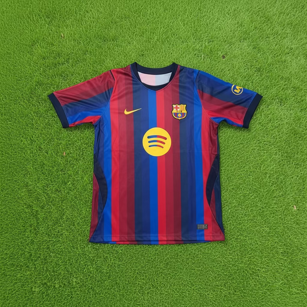 2026/2027 FC Barcelona #8 Pedri (Home) Fan Version- Slim Fit