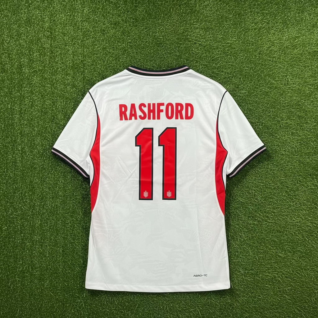 2026 England #11 Rashford (Home) Player Version- Slim Fit