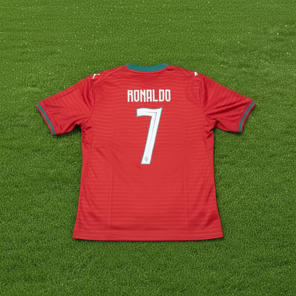 2026 Portugal #7 Ronaldo (Home) Fan Version- Slim Fit