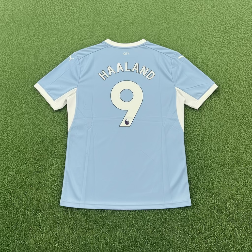 2026/2027 Manchester City #9 Haaland (Home) Fan Version- Slim Fit