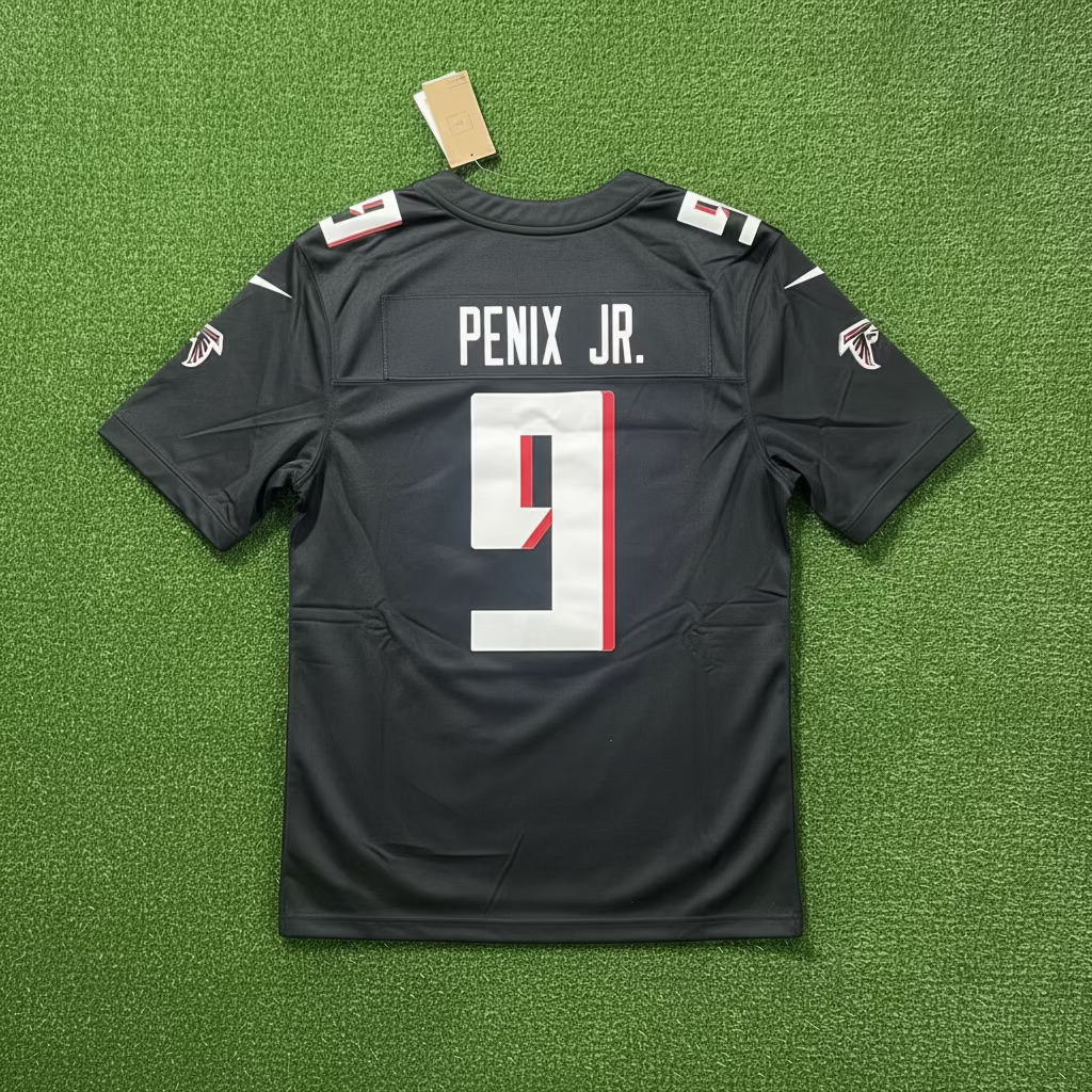 Atlanta Falcons #9 Penix JR (Home) Authentic- Slim Fit