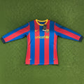 2010/2011 FC Barcelona #10 Messi (Home) Retro- Slim Fit