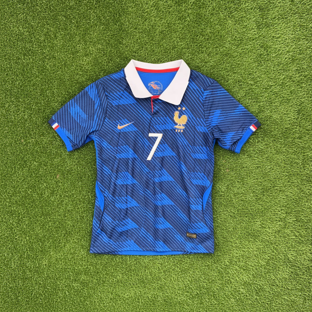 (F/S) 2026 France #7 Dembele (Home) Player Version- Slim Fit