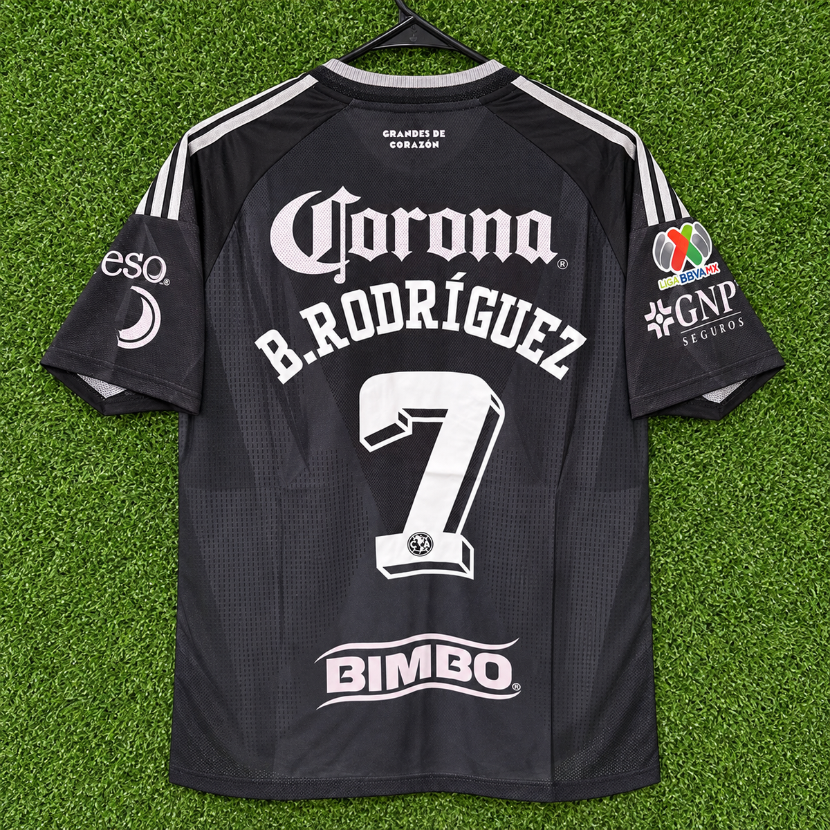 NEW 2026/2027 Liga MX America #7 B. Rodriguez (Away) Player Version-Slim Fit